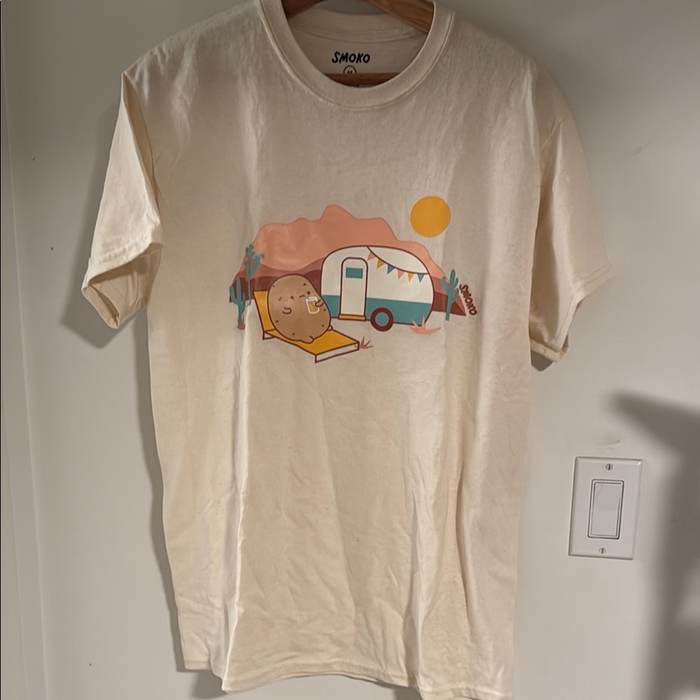 100% cotton Smoko Graphic Tee